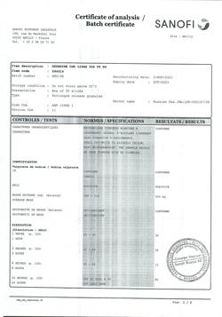 30257-Сертификат Депакин Хроносфера, гранулы с пролонг высвобождением 100 мг пакетики 30 шт-3