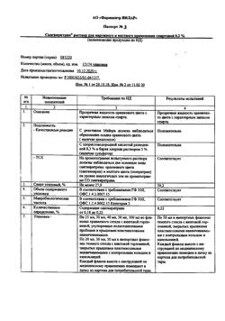 31564-Сертификат Сангвиритрин, раствор для наружного применения 0,2 % 50 мл 1 шт-12