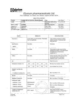 3171-Сертификат Баралгин М, раствор для в/в и в/м введ 500 мг/мл 5 мл 5 шт-80