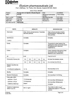 3171-Сертификат Баралгин М, раствор для в/в и в/м введ 500 мг/мл 5 мл 5 шт-91