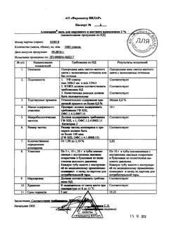 31796-Сертификат Алпизарин, мазь для наружного применения 2 % 10 г 1 шт-2