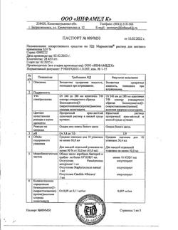 32520-Сертификат Мирамистин, раствор для местного применения уролог аппликатор 0,01 % 50 мл 1 шт-64