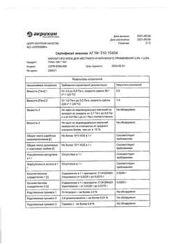 32634-Сертификат Акриол Про, крем для наружного применения 2,5% + 2,5% 100 г 1 шт-13