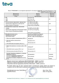 32805-Сертификат Троксевазин, гель для наружного применения 2 % 40 г 1 шт-118