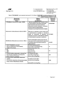 32805-Сертификат Троксевазин, гель для наружного применения 2 % 40 г 1 шт-45