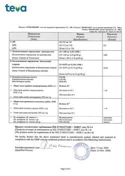 32874-Сертификат Троксевазин, гель для наружного применения 2 % 100 г 1 шт-3
