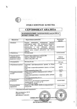 3483-Сертификат Энтерофурил, капсулы 200 мг 16 шт-34