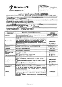 3553-Сертификат Изакардин, спрей подъязычный 1,25 мг/доза 300 доз 15 мл 1 шт-11