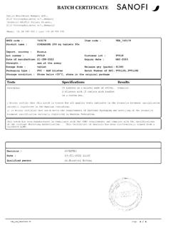 4190-Сертификат Кордарон, таблетки 200 мг 30 шт-45