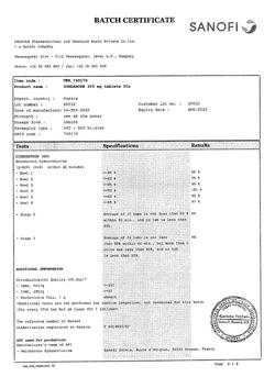 4190-Сертификат Кордарон, таблетки 200 мг 30 шт-8