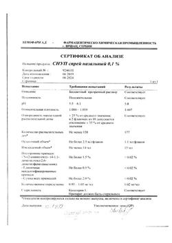 4439-Сертификат Снуп, спрей назальный дозированный 90 мкг/доза 15 мл 1 шт-126
