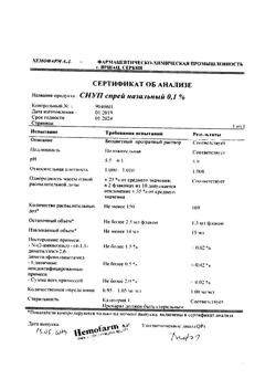 4439-Сертификат Снуп, спрей назальный дозированный 90 мкг/доза 15 мл 1 шт-88