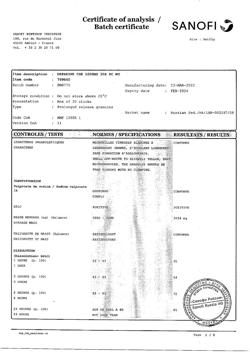 516-Сертификат Депакин Хроносфера, гранулы с пролонг высвобождением 1000 мг пакетики 30 шт-4