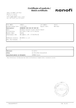 5243-Сертификат Депакин хроно, таблетки пролонг действия покрыт.об. 500 мг 30 шт-18