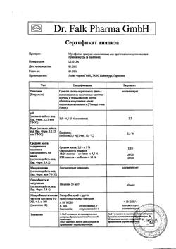 58-Сертификат Мукофальк, гранулы д/приг суспензии для приема внутрь 5 г 20 шт-38
