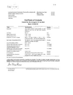5927-Сертификат Вигантол, капли для приема внутрь 0,5 мг/мл 10 мл 1 шт-58