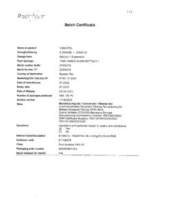 5927-Сертификат Вигантол, капли для приема внутрь 0,5 мг/мл 10 мл 1 шт-56