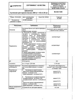6276-Сертификат Бисептол, суспензия для приема внутрь 240 мг/5 мл 80 мл 1 шт-17