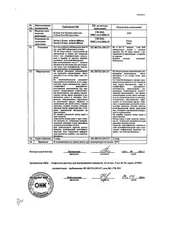 7075-Сертификат Эуфиллин, раствор для в/в введ 24 мг/мл 5 мл амп 10 шт-16