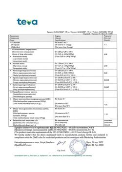 7500-Сертификат Алмагель, суспензия для приема внутрь 170 мл 1 шт-35
