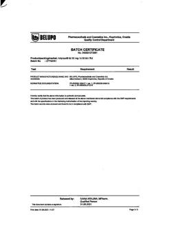7807-Сертификат Арипризол, таблетки 30 мг 30 шт-15