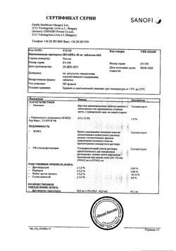 8461-Сертификат Но-шпа, таблетки 40 мг 64 шт-148