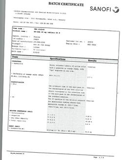 8461-Сертификат Но-шпа, таблетки 40 мг 64 шт-122