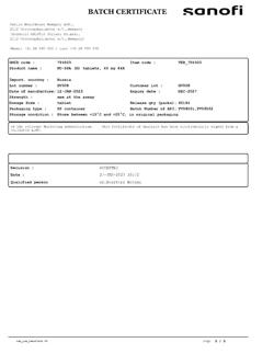 8461-Сертификат Но-шпа, таблетки 40 мг 64 шт-59