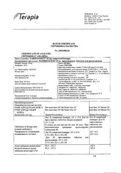 9282-Сертификат Фарингосепт, таблетки для рассасывания 10 мг 20 шт-21