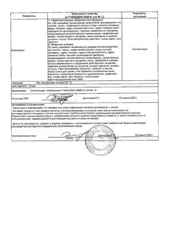 9653-Сертификат Клотримазол-АКОС, мазь для наружного применения 1 % 20 г 1 шт-1